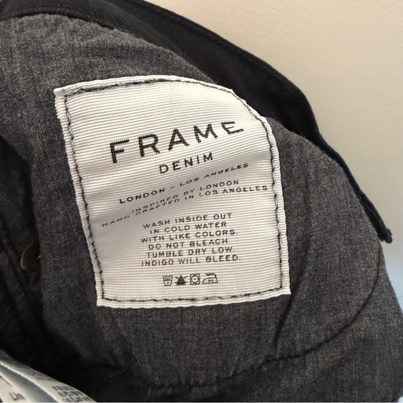 FRAME Le Skinny De Jeanne Skinny Jeans Black - Picture 6 of 7